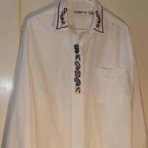 Vintage 90s Baxter and Wells Blouse size 20W